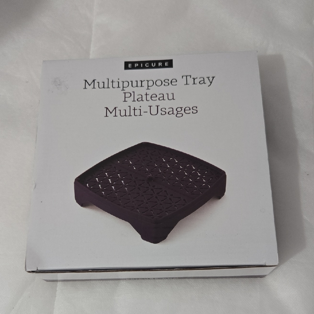 Epicure Purple Multipurpose Tray